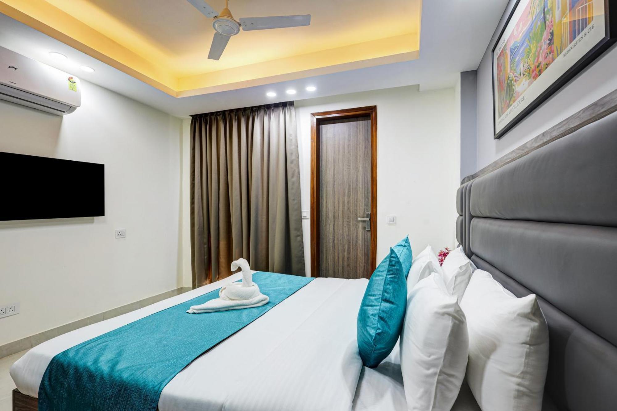 1Bhk Suites Opp Marriott - Huda City Centre Gurgaon Esterno foto