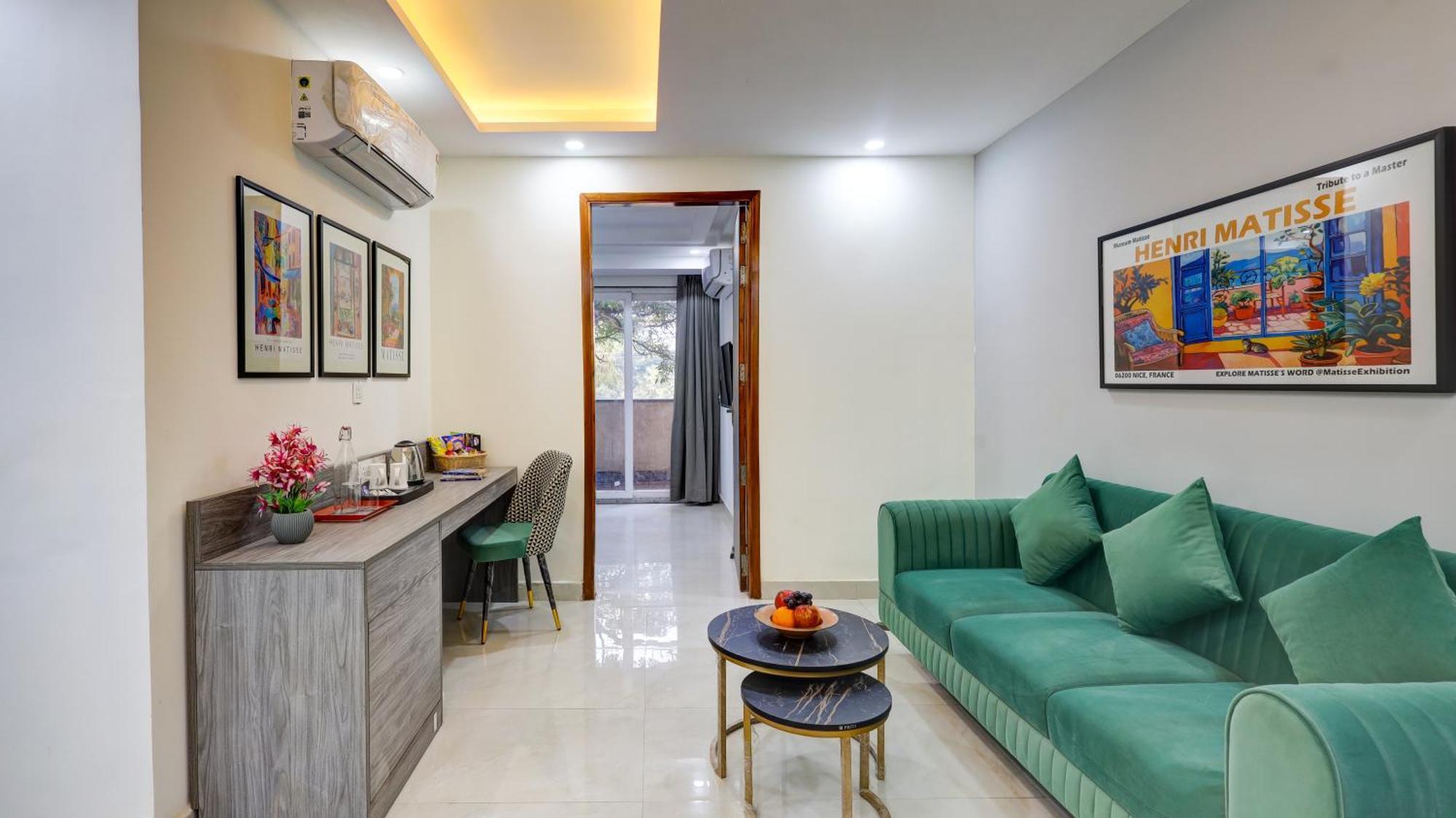 1Bhk Suites Opp Marriott - Huda City Centre Gurgaon Esterno foto